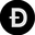 Dogecoin Black logo